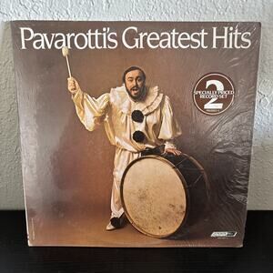 Pavarotti's Greatest Hits - 1980 London PAV-2003/4 Classical Opera 2xLP Record